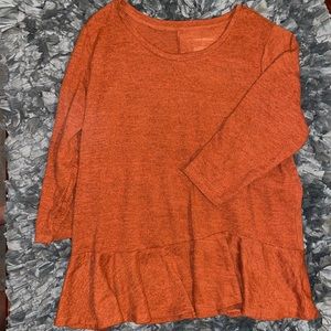 18/20 Lane Bryant 3/4 sleeve Shirt